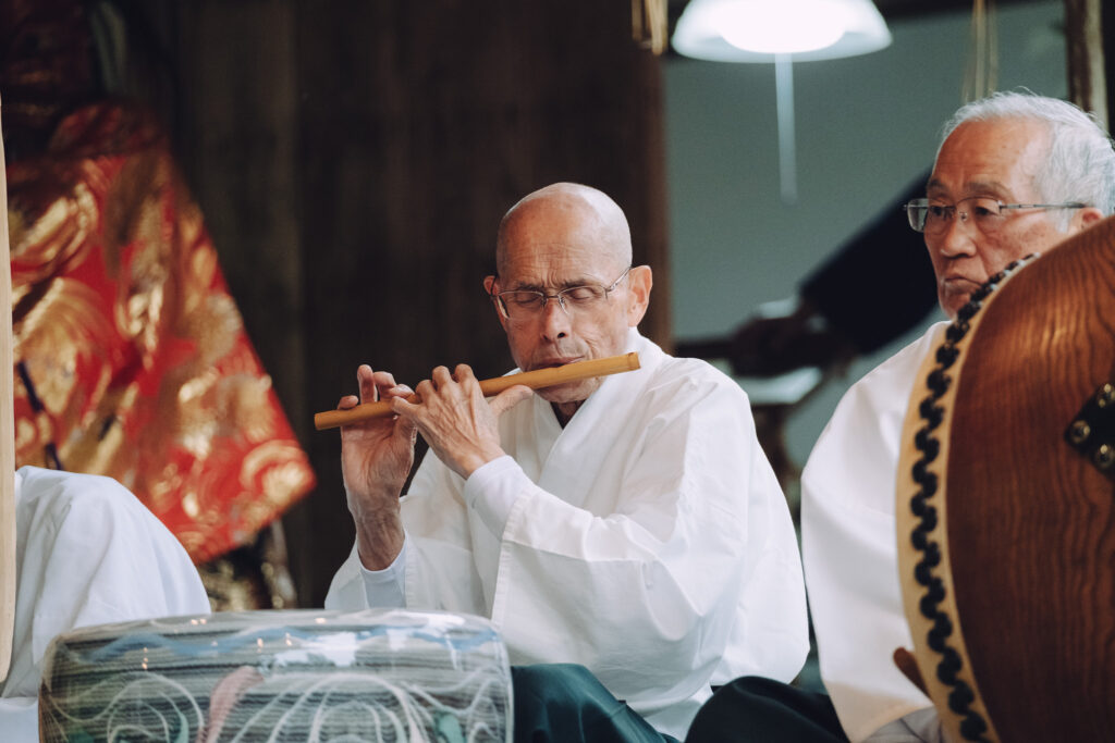 【中津市本耶馬渓町】羅漢寺八坂神社 黒土神楽講奉納へ