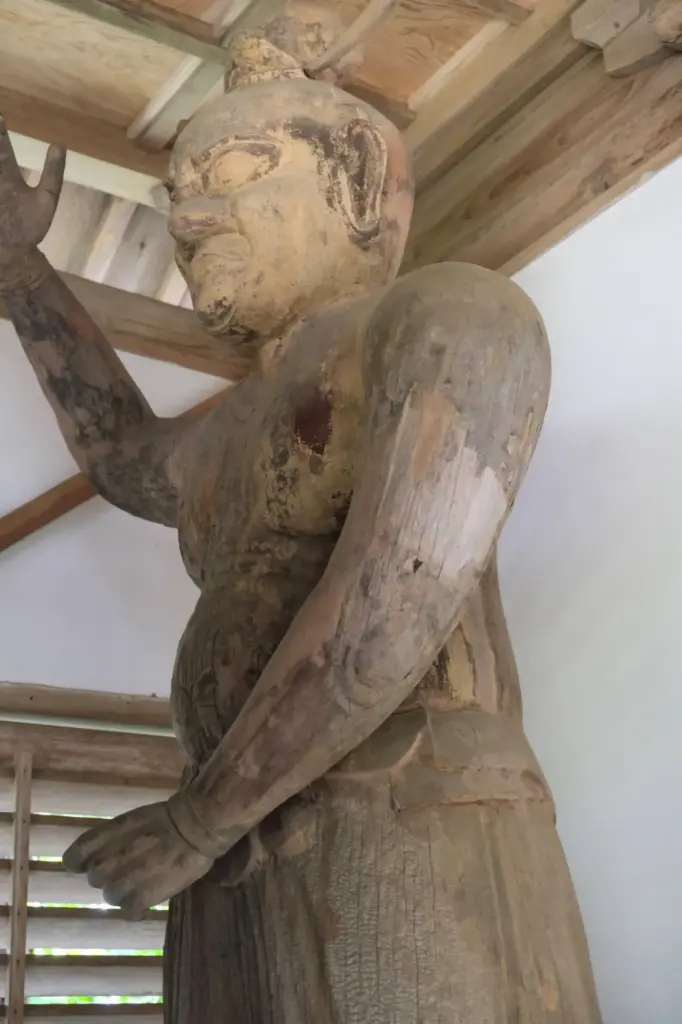 福岡県豊前市・如法寺の木像仁王像(平安時代作)