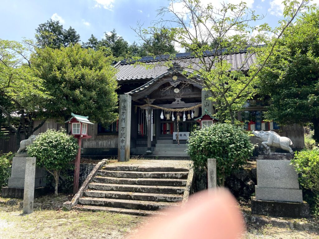 【大分県中津市】八面山中腹にある箭山神社中宮 2021/6/23撮影記録
