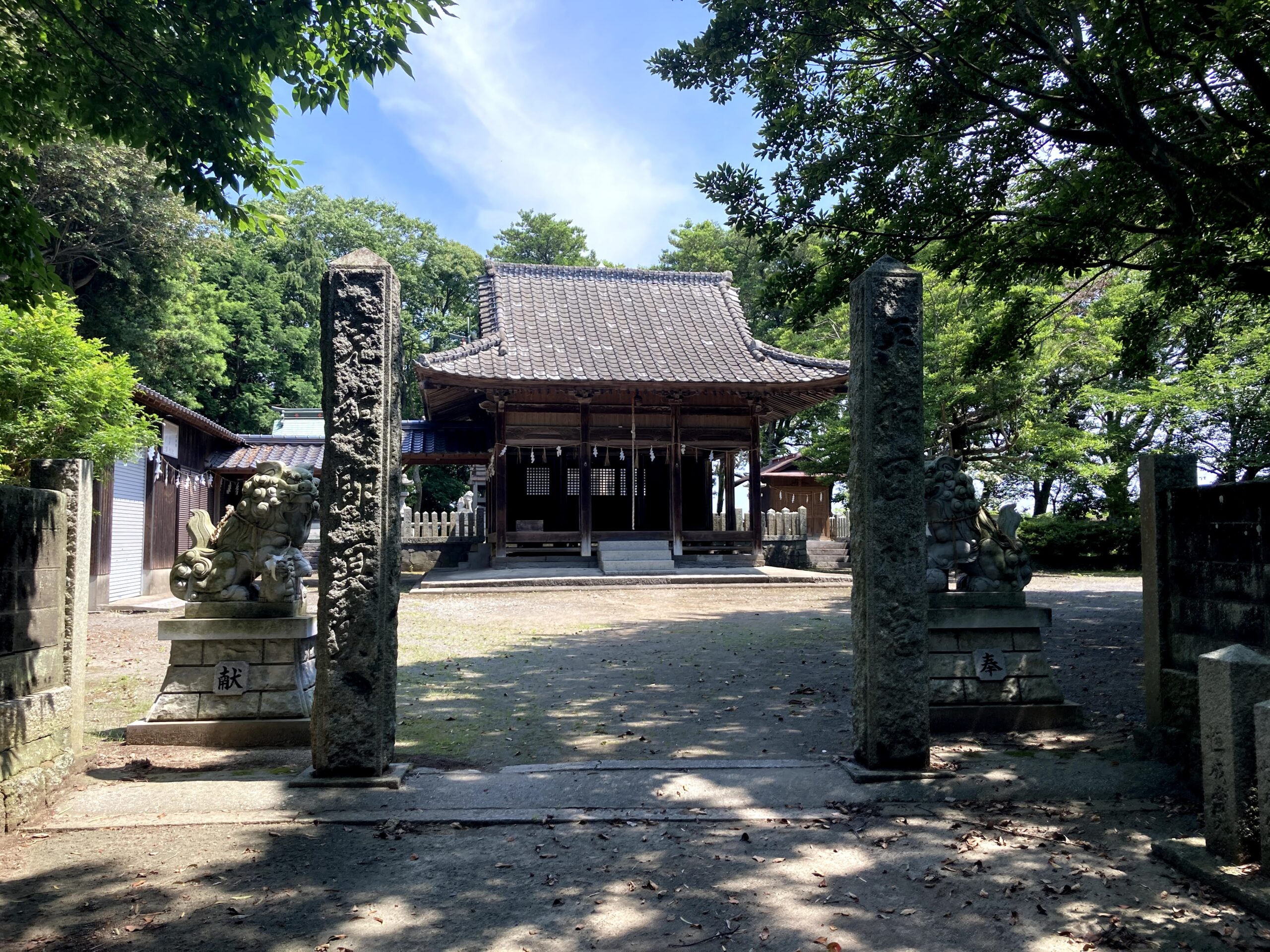 【福岡県豊前市】豊前海目前に。沓川神社 2021/6/23撮影記録