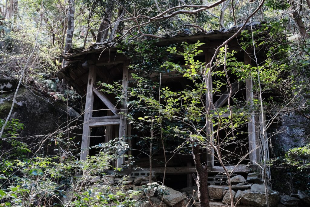 御所ヶ谷神籠石　奥の院