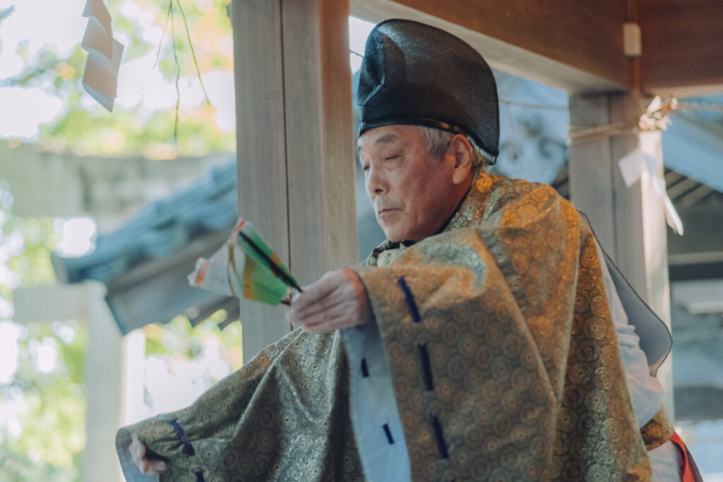 【大分県中津市】鍋島貴船神社 今津神楽社奉納へ