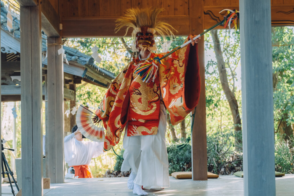 【大分県中津市】鍋島貴船神社 今津神楽社奉納へ