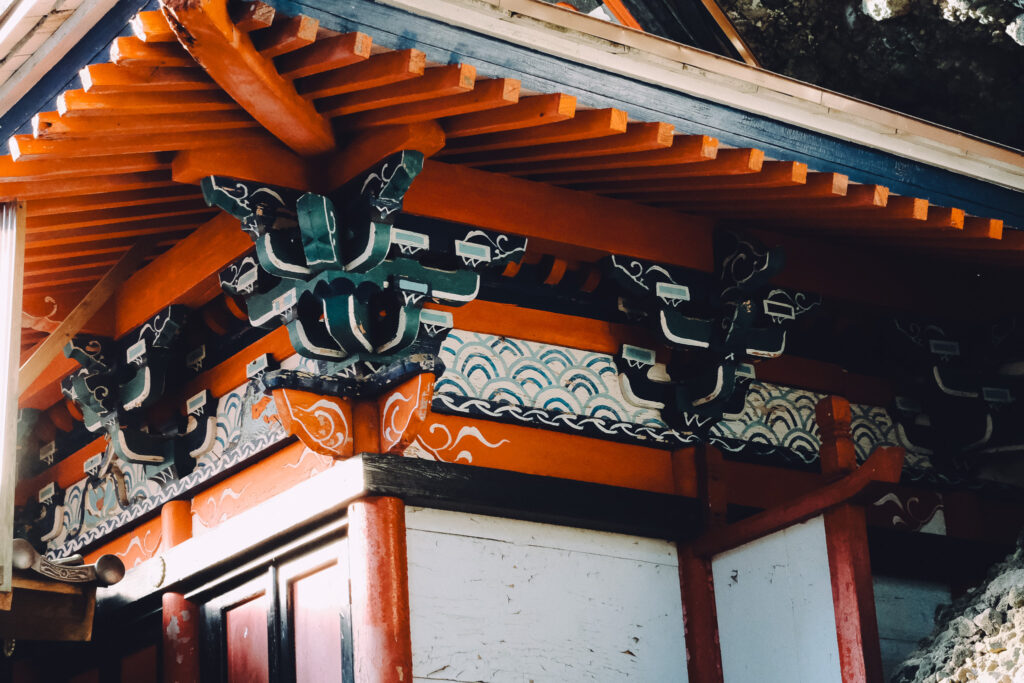 国東半島　天念寺　海の模様