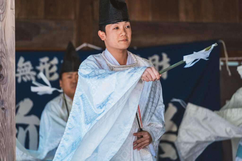 大富神社　大村神楽
