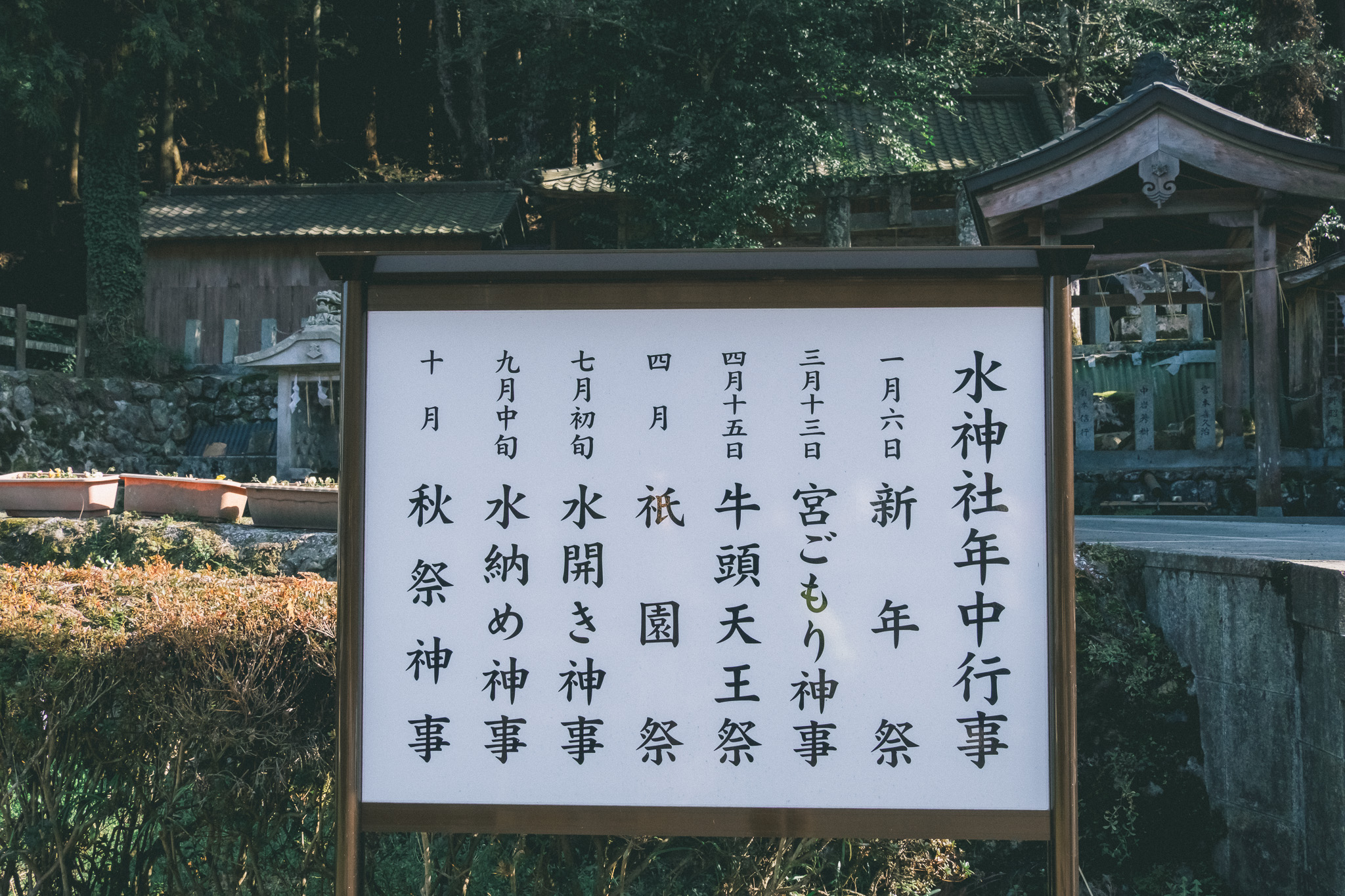 水神社年中行事