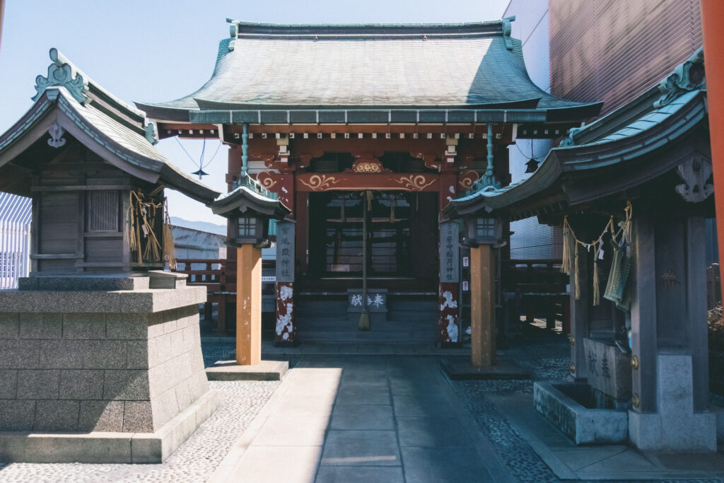 【福岡県北九州市】小倉北区 セントシティ12階 瘡守稲荷神社