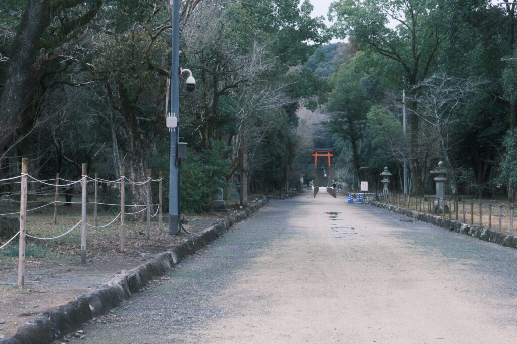 宇佐神宮摂社「護皇神社」2023年1月