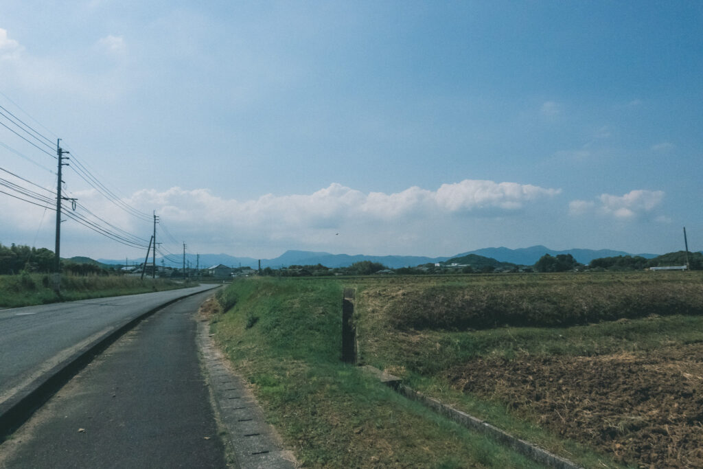 みやこ町豊津の道