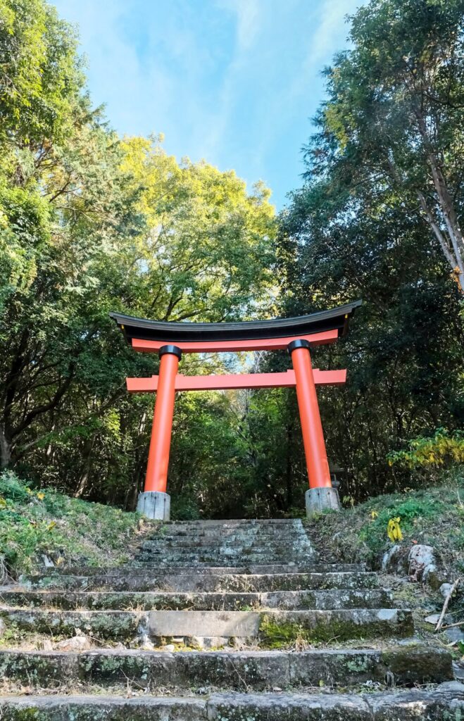 大尾神社　鳥居