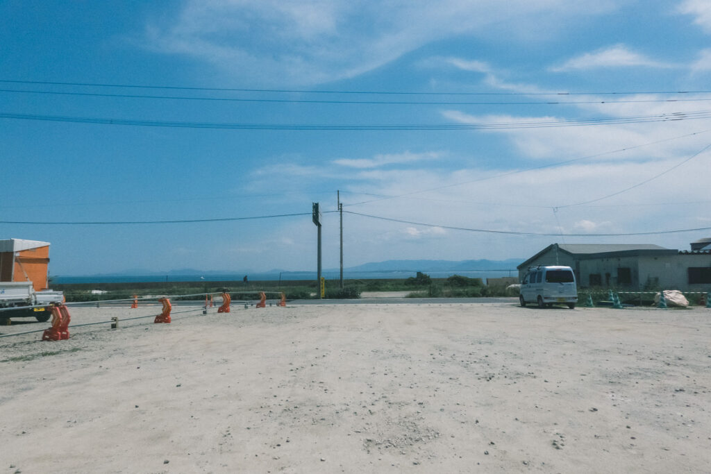 志賀海神社駐車場