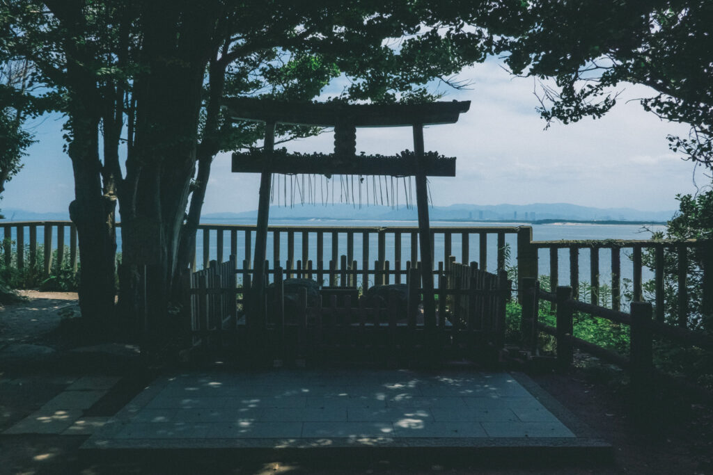 志賀海神社 遥拝
