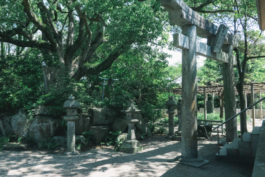 宮地嶽神社 御本殿跡