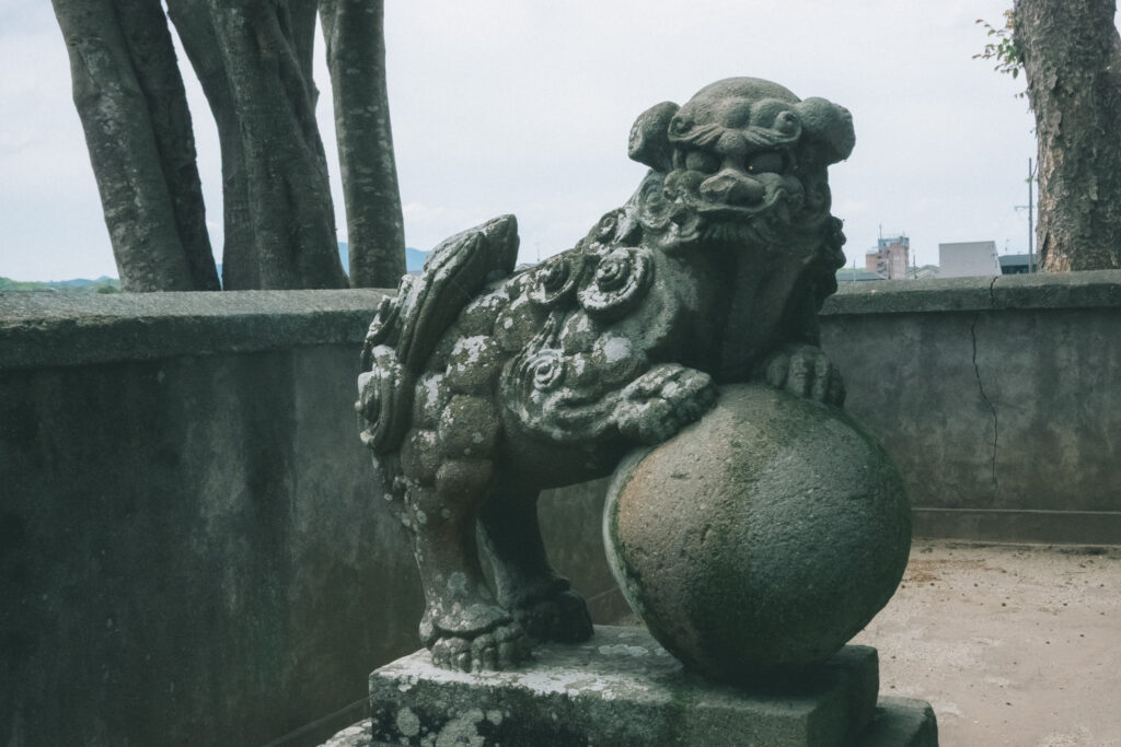 法鏡寺 貴船神社 狛犬