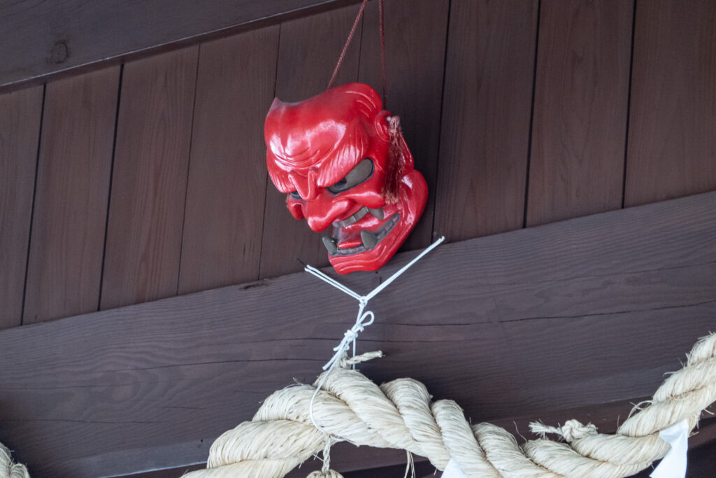 【大分県宇佐市】別府(びゅう) 貴船神社 神楽面