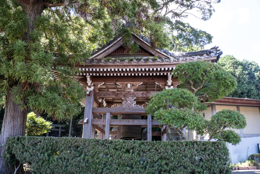 六郷満山最大の寺院「馬城山伝乗寺」跡地「真木大堂」鐘撞堂